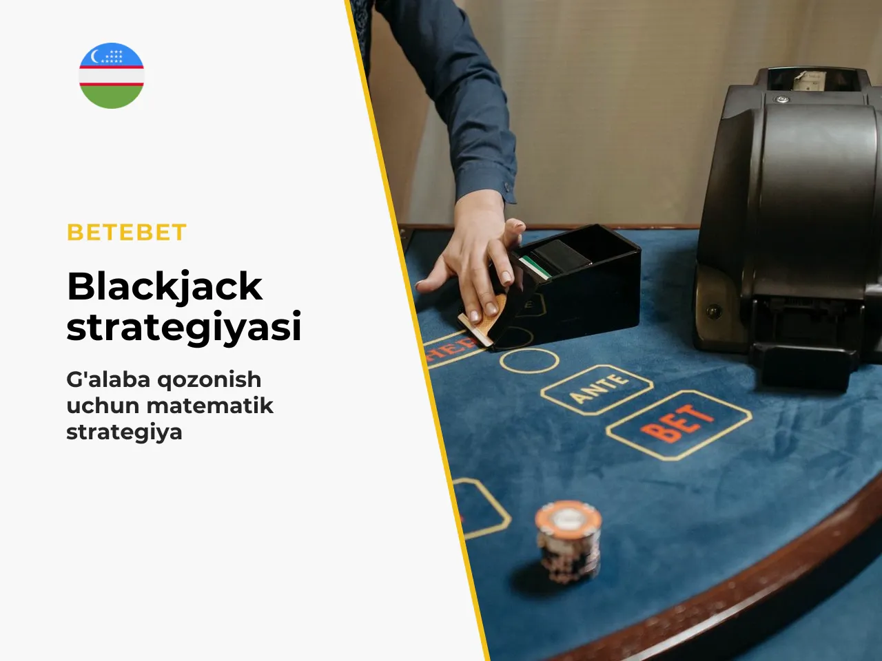Split, double, surrender va insurance bazaviy