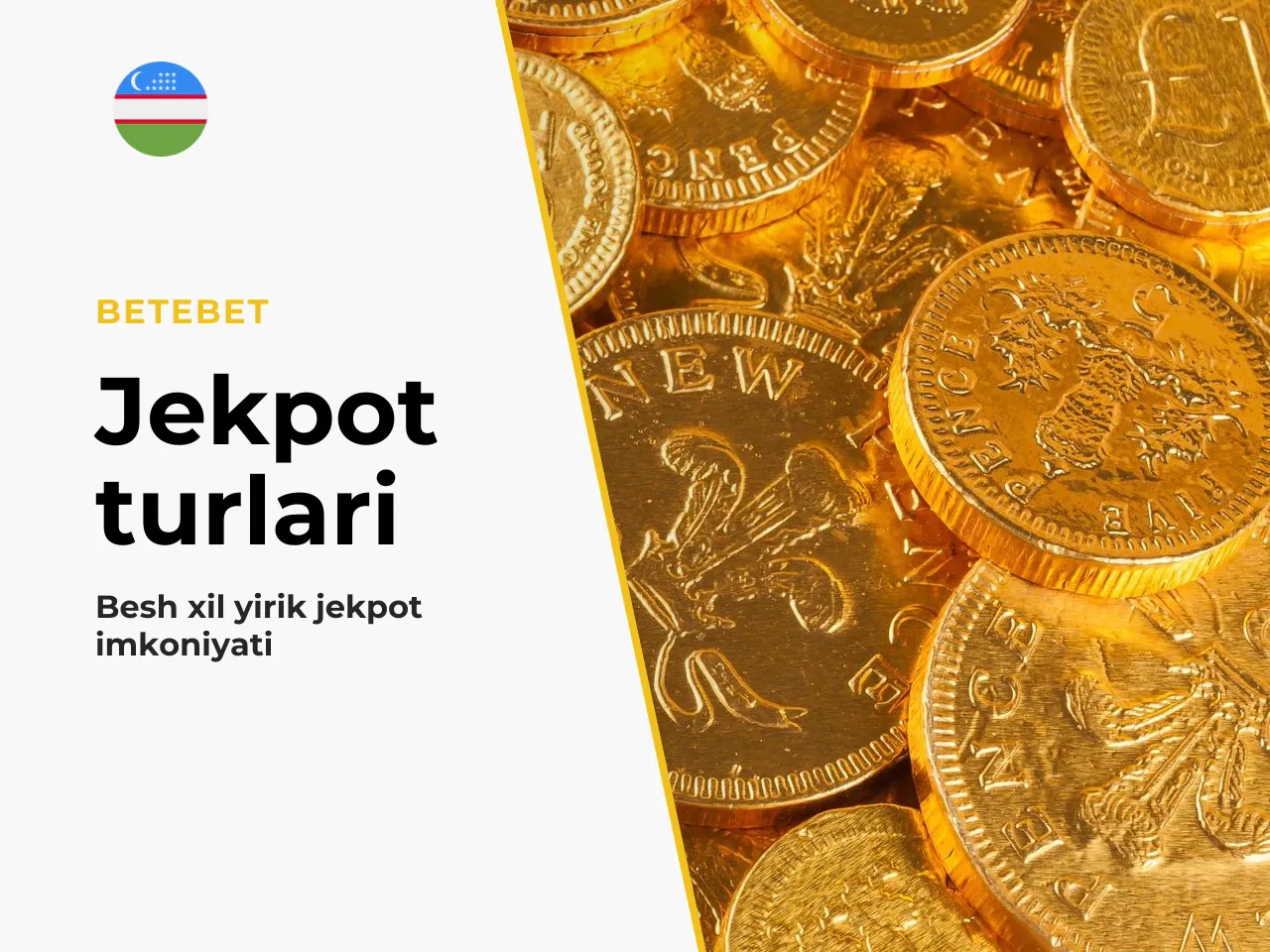 5.2. Beshta fiksatsiyalangan jackpot