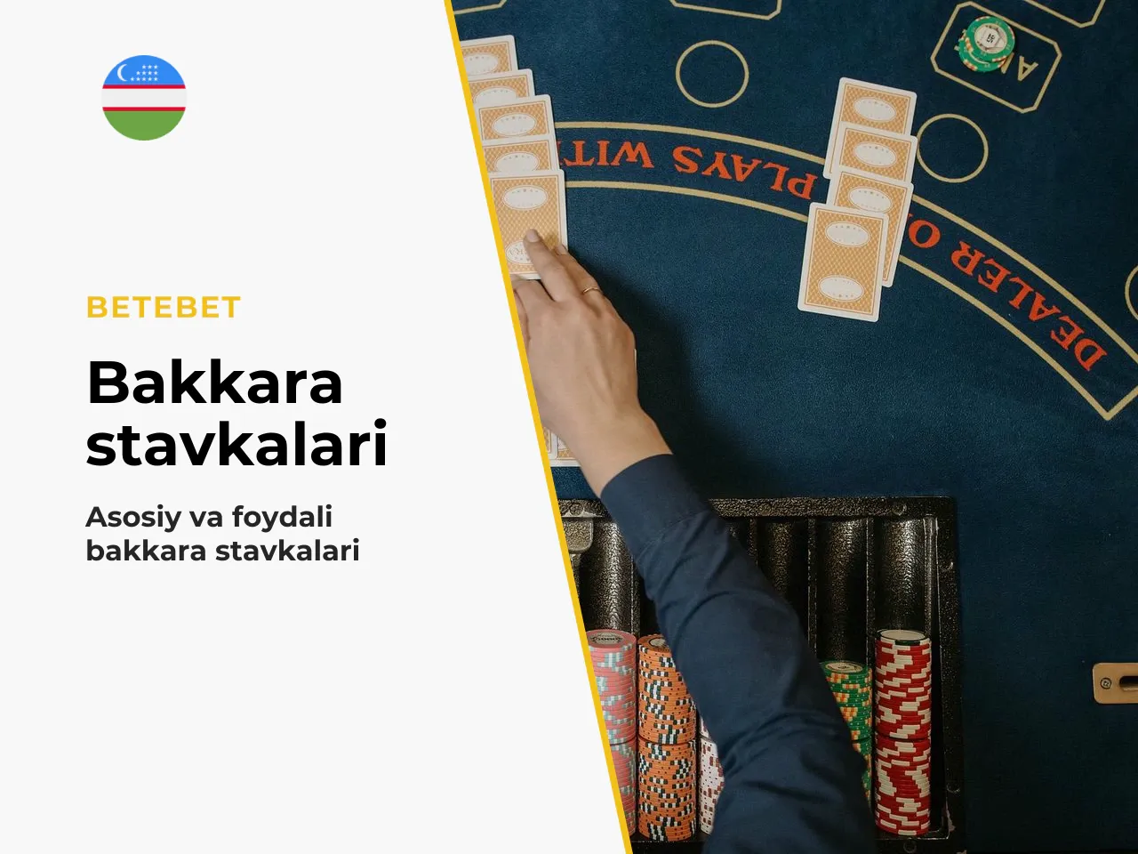 Banker va Player stavkalari asosiy betting