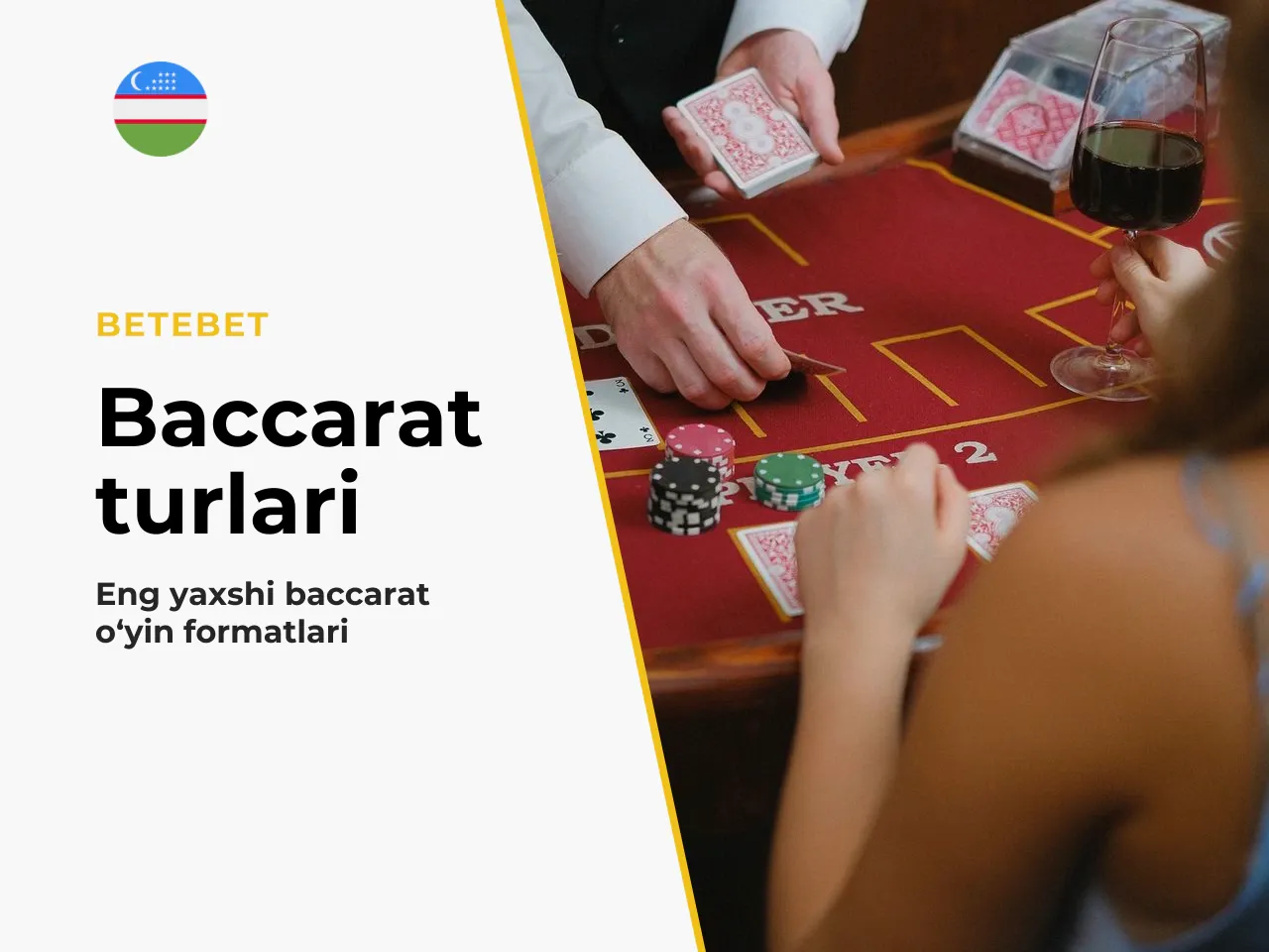 Onlayn kazinoda mavjud baccarat o yinlari