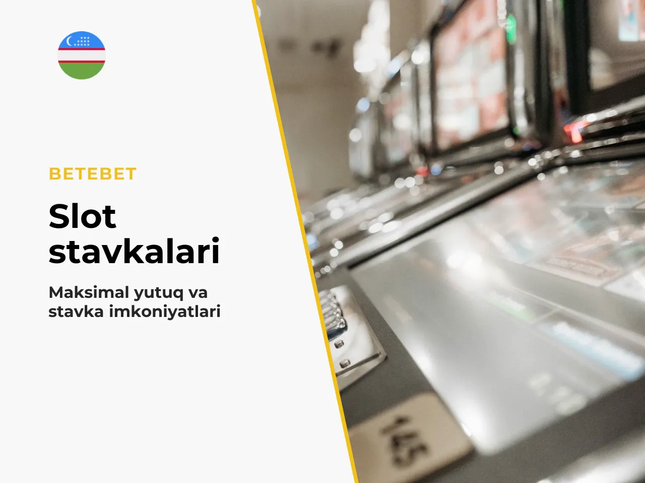 Slotda stavkalar va yutuq potentsiali. Big
