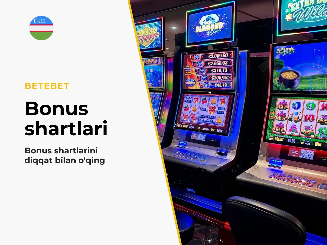 8.2. Casino bonuslarini faollashtirishdan oldin tekshirilishi