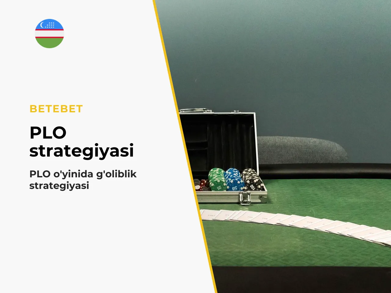 PLO5 va PLO6 xususiyati. Kartalar soni