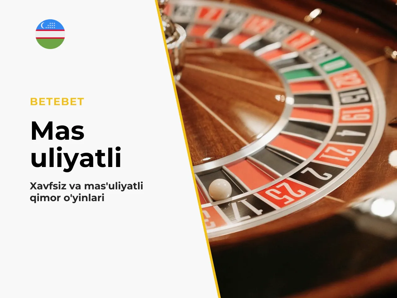 12. Mas'uliyatli o'yin va huquqiy diskleymer