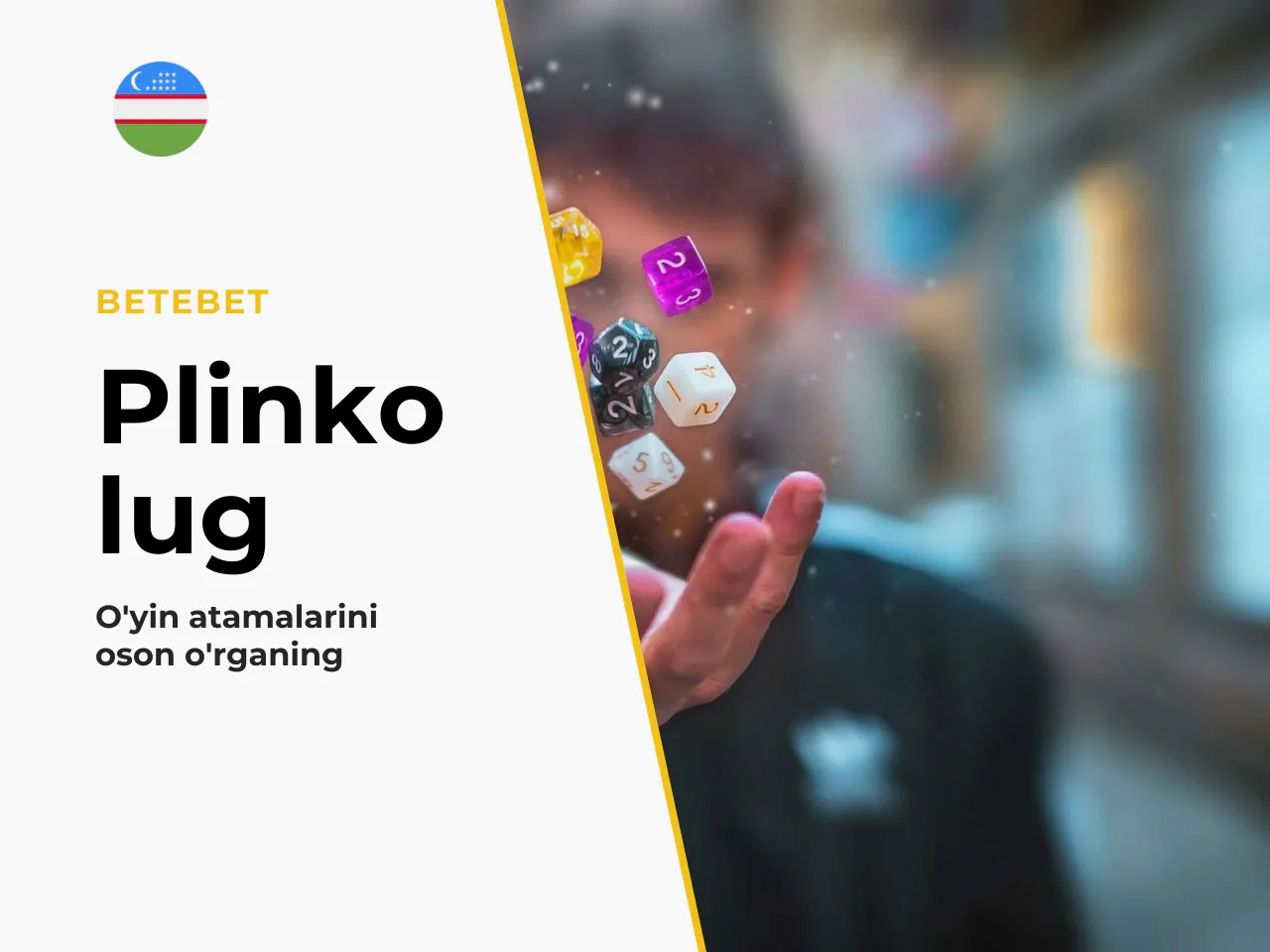 Ilova Plinko atamalari lug'ati