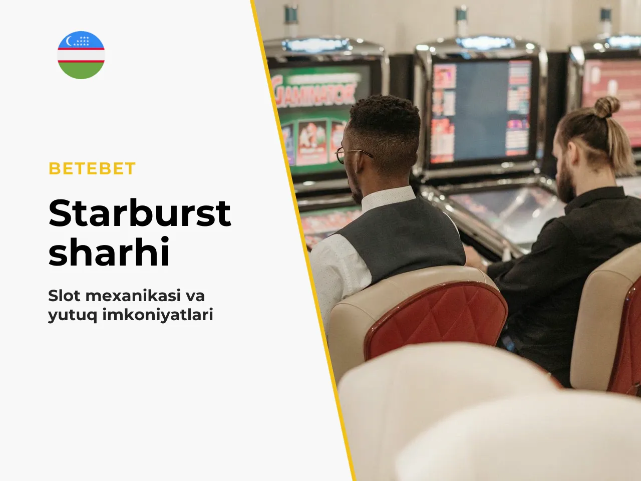 Reels, paylines va bet hajmi. Starburst