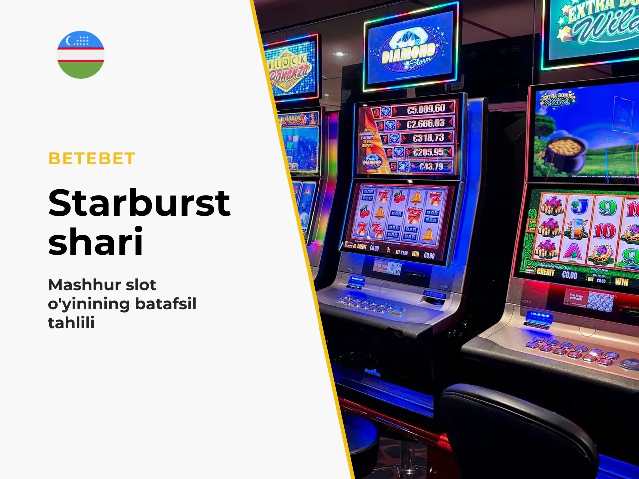 Starburst slot nima va uni NetEnt