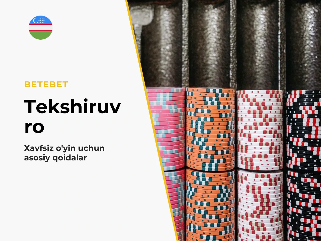 12. Yakuniy chek-list JetX o'ynashdan oldin