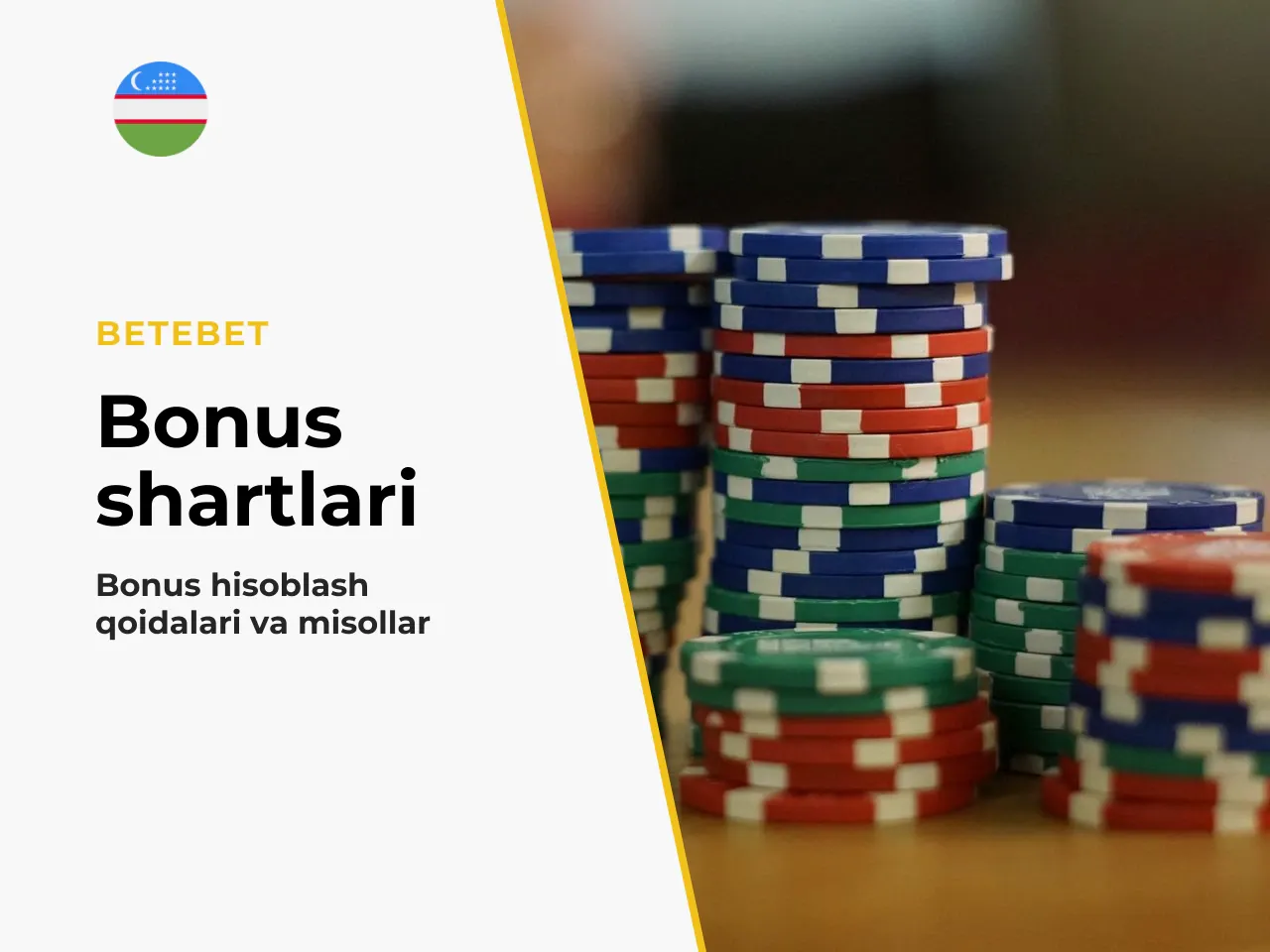 Bonus veyjeri UZS'da hisob-kitob namunasi. Bonus
