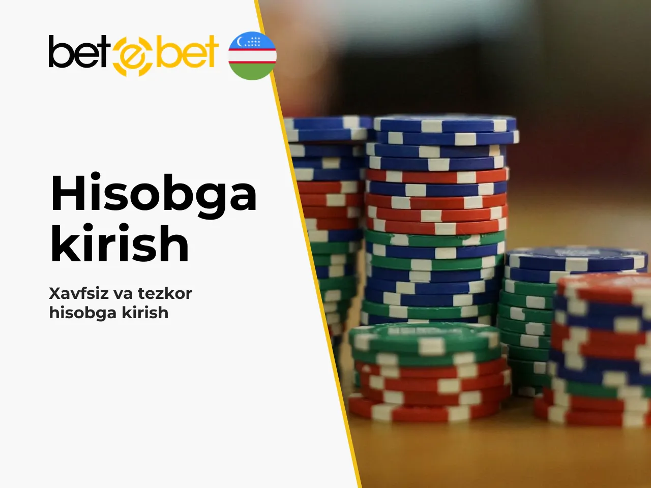 4.2. Hisobga kirish va kirish huquqini